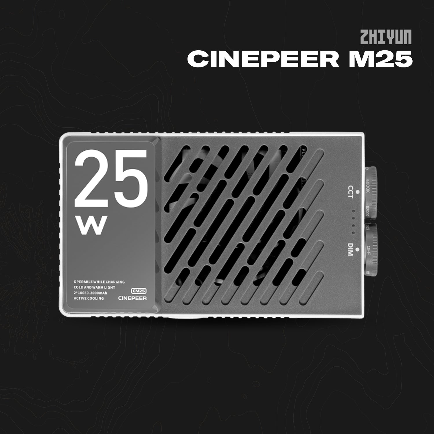 ZHIYUN CINEPEER M25 Portable Filmmaking Light